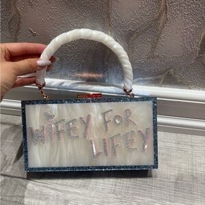 Sophia Webster Bridal “Wifey for Lifey” Clutch
